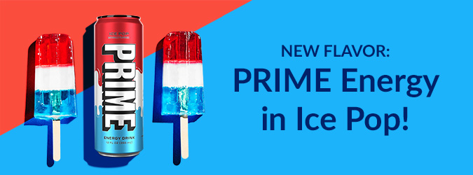 New: PRIME Energy Ice Pop