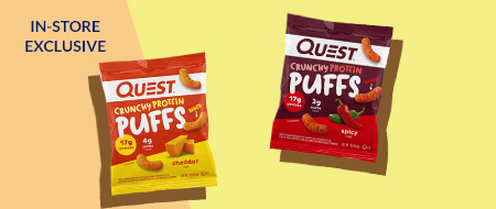 Buy 1, Get 1 FREE: Quest Crunchy Protein Puffs Favorites