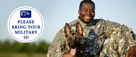 In-Store Exclusive: 25% Off to Celebrate Armed Forces Day