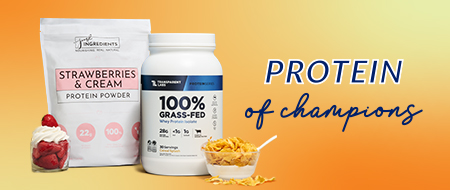 20% Off Transparent Labs, Just Ingredients, and More