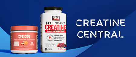 BOGO 50% Off Creatine from Create, Force Factor, and More