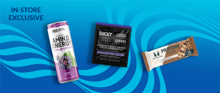 $1 Drinks, Snacks, & Supps